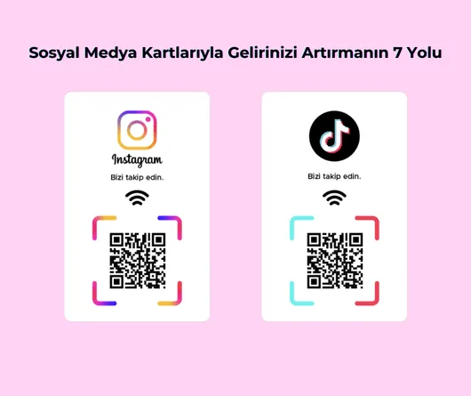 Sosyal Medya Kartlarıyla Gelirinizi Artırmanın 7 Yolu