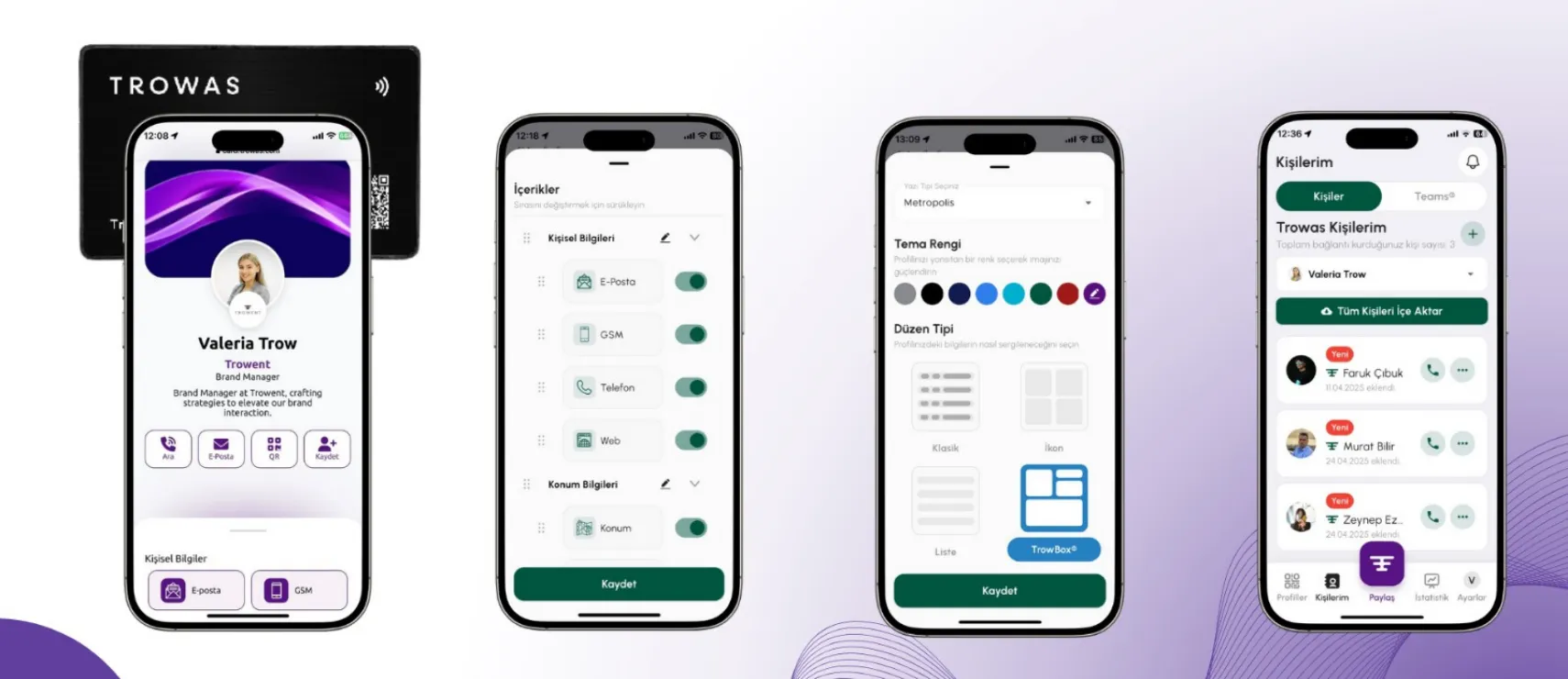Trowas App ile Tanışın: Yapay Zekalı Kartvizit Deneyimi