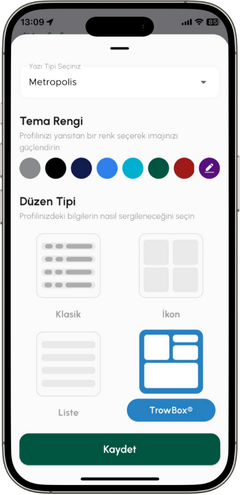 Kurumsal Profilinize  Özel Tema & Tasarım :