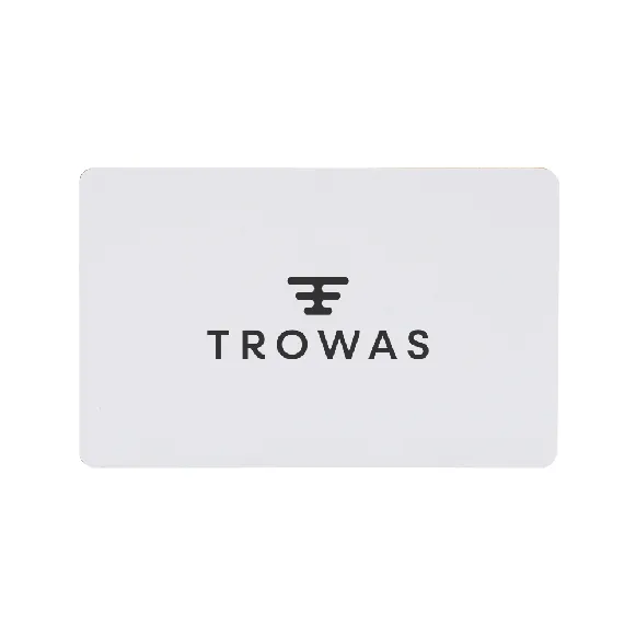 White Digital Business Card