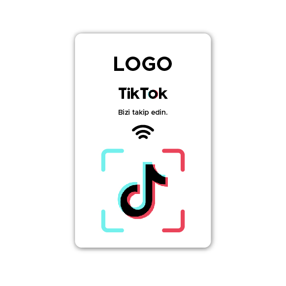 TikTok Message Card