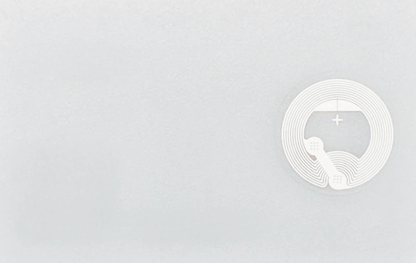 Transparent PVC Digital Business Card