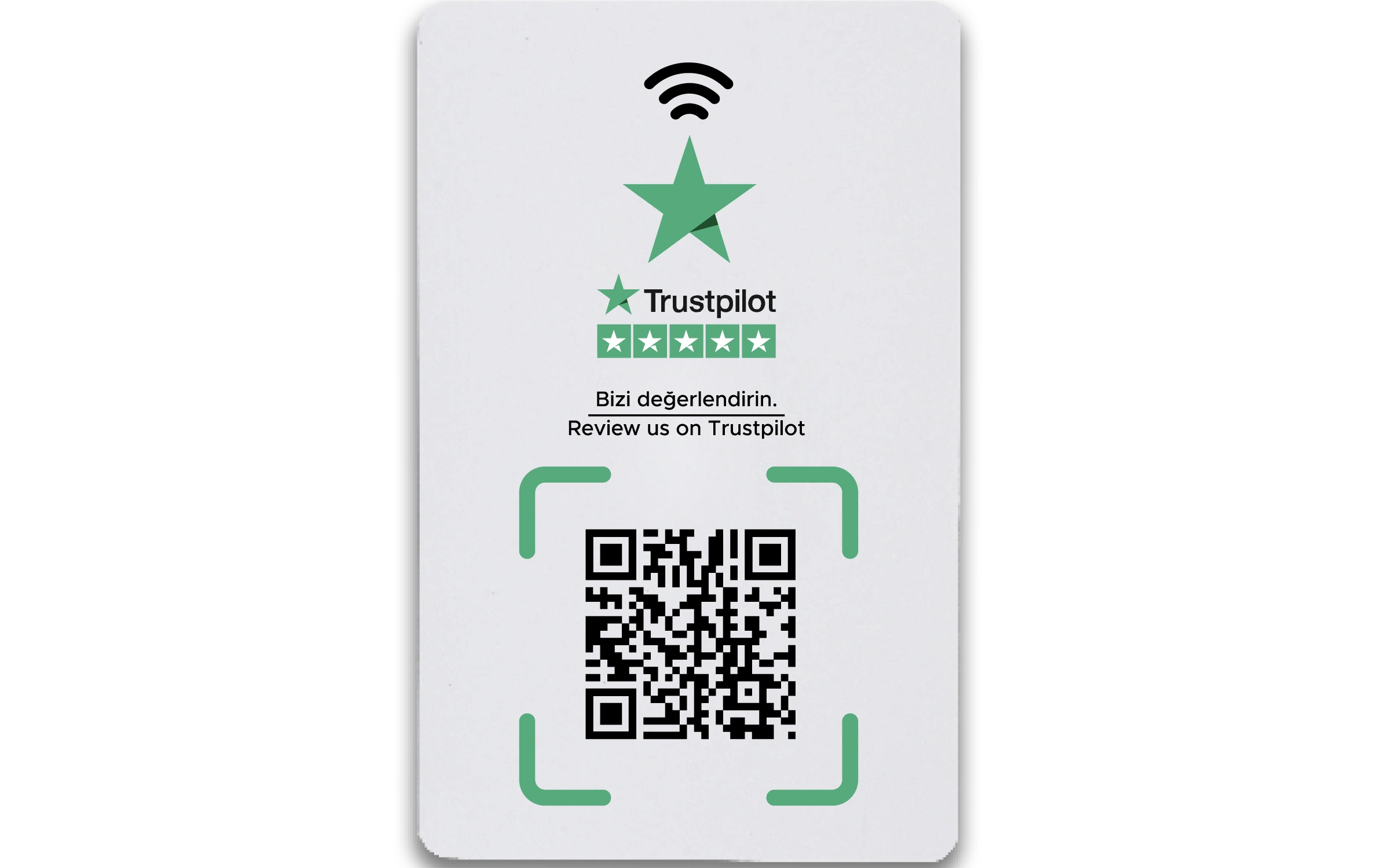 Trustpilot Review Card x10