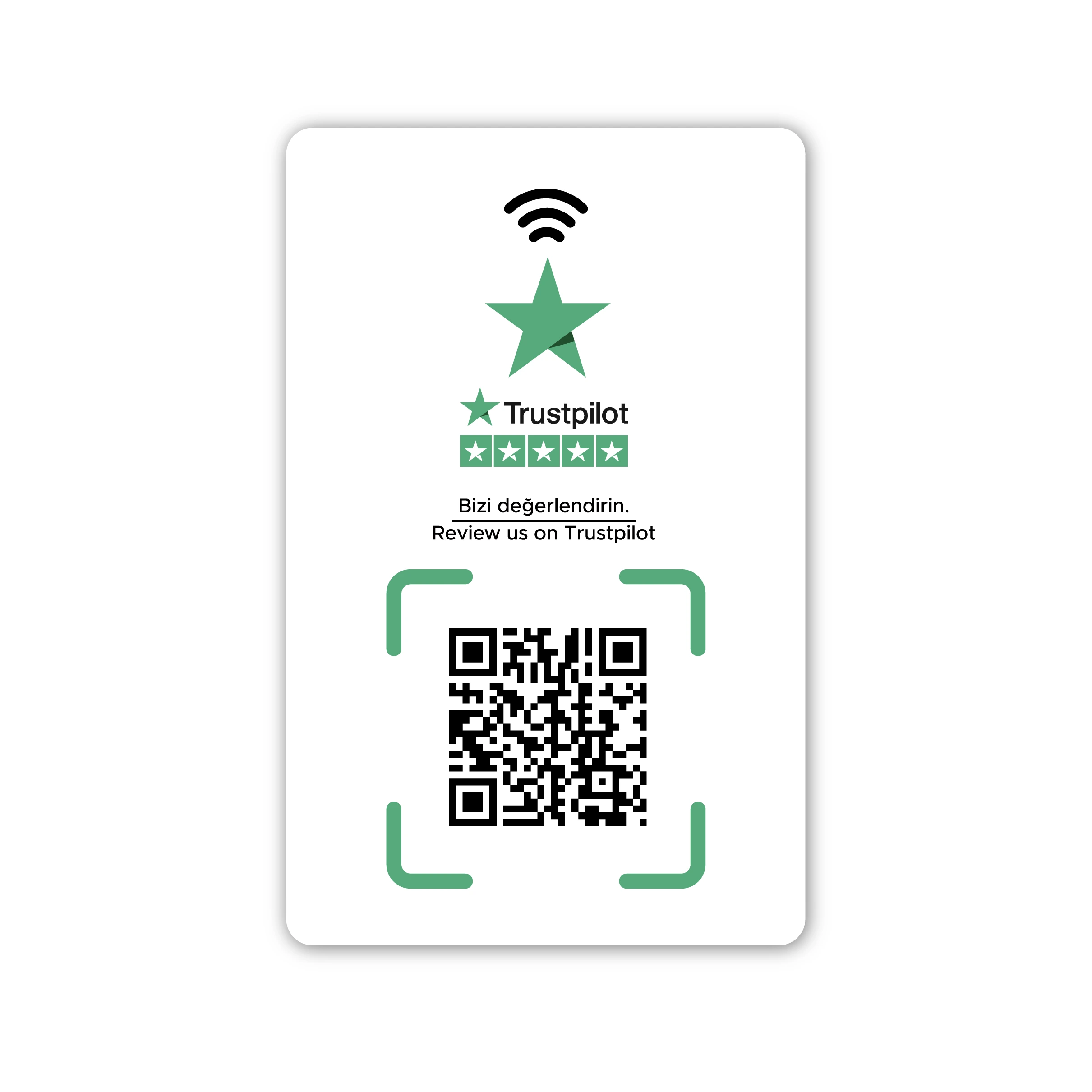Trustpilot Review Card x10