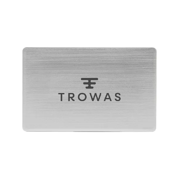 Metal Silver Digital Business Card