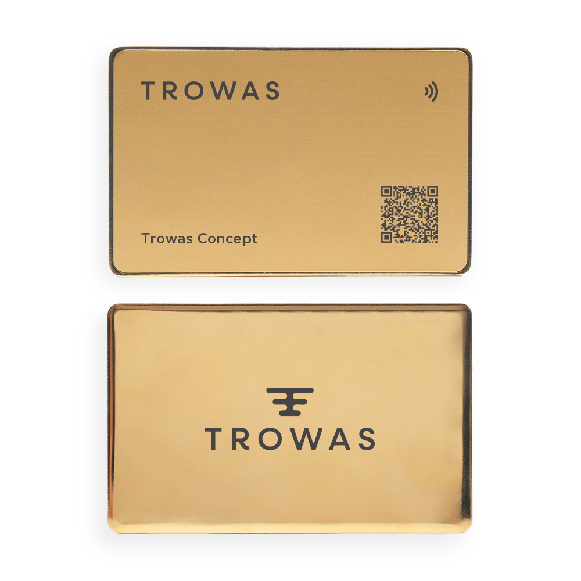 24K Gold Dijital Kartvizit