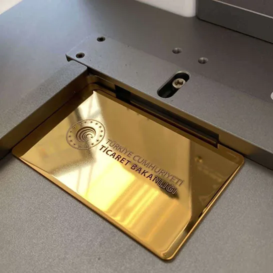 24K Gold Dijital Kartvizit